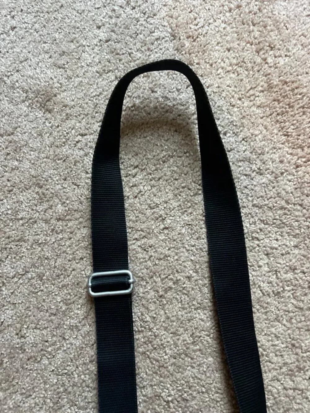 Baggallini Black Nylon Crossbody Shoulder Bag Accordion 3 Zip Purse